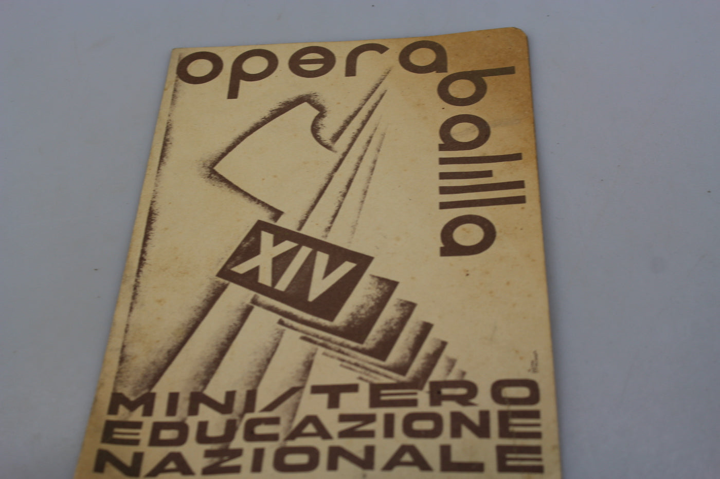 Pagella scolastica OB XIV° E.F.