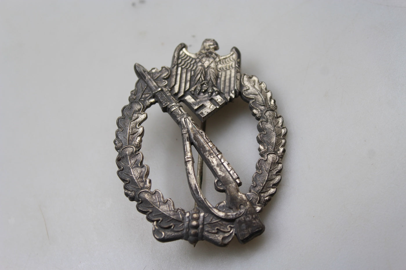 Distintivo Infanterie Sturmabzeichen "silver" WH WW2