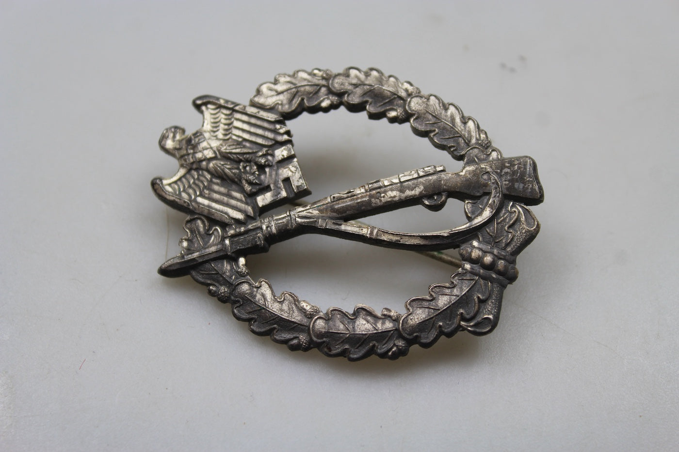 Distintivo Infanterie Sturmabzeichen "silver" WH WW2