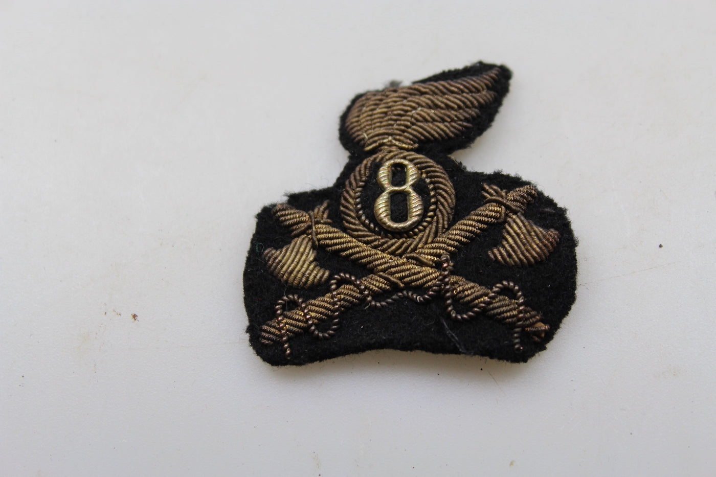 Fregio per bustina Ufficiale REI WW2