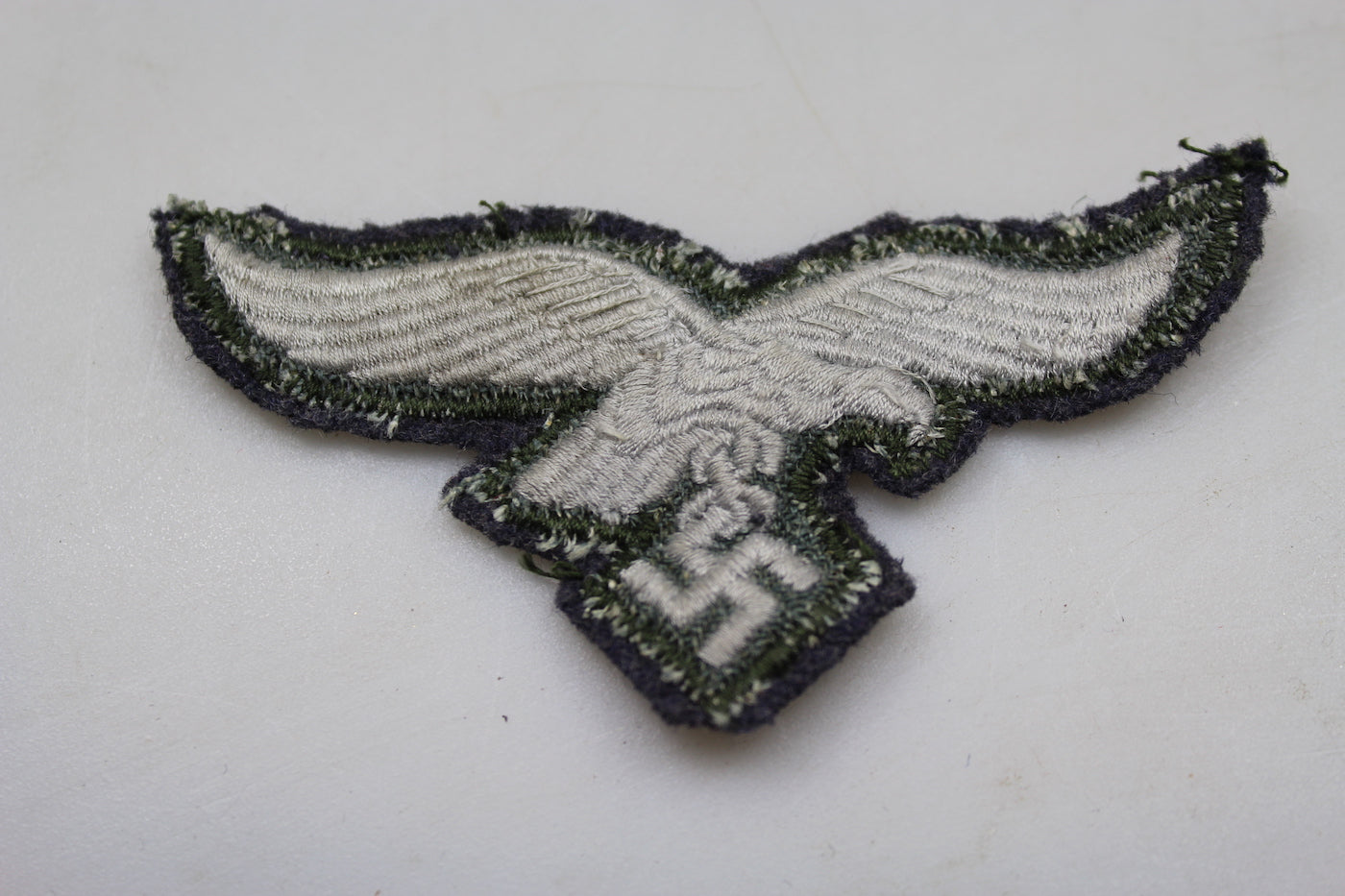 Aquila da petto della Luftwaffe ricamata su base drillich