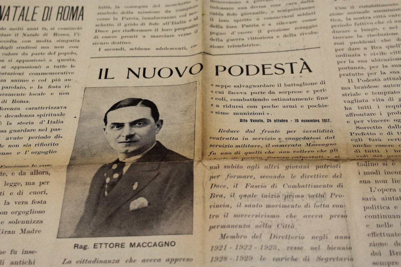#3 copie del "Opere assistenziali del Regime" 21/4/1932