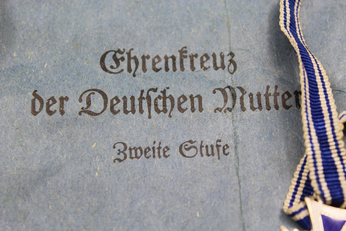 Mutterkreuz 2^ Classe “silver con busta in carta