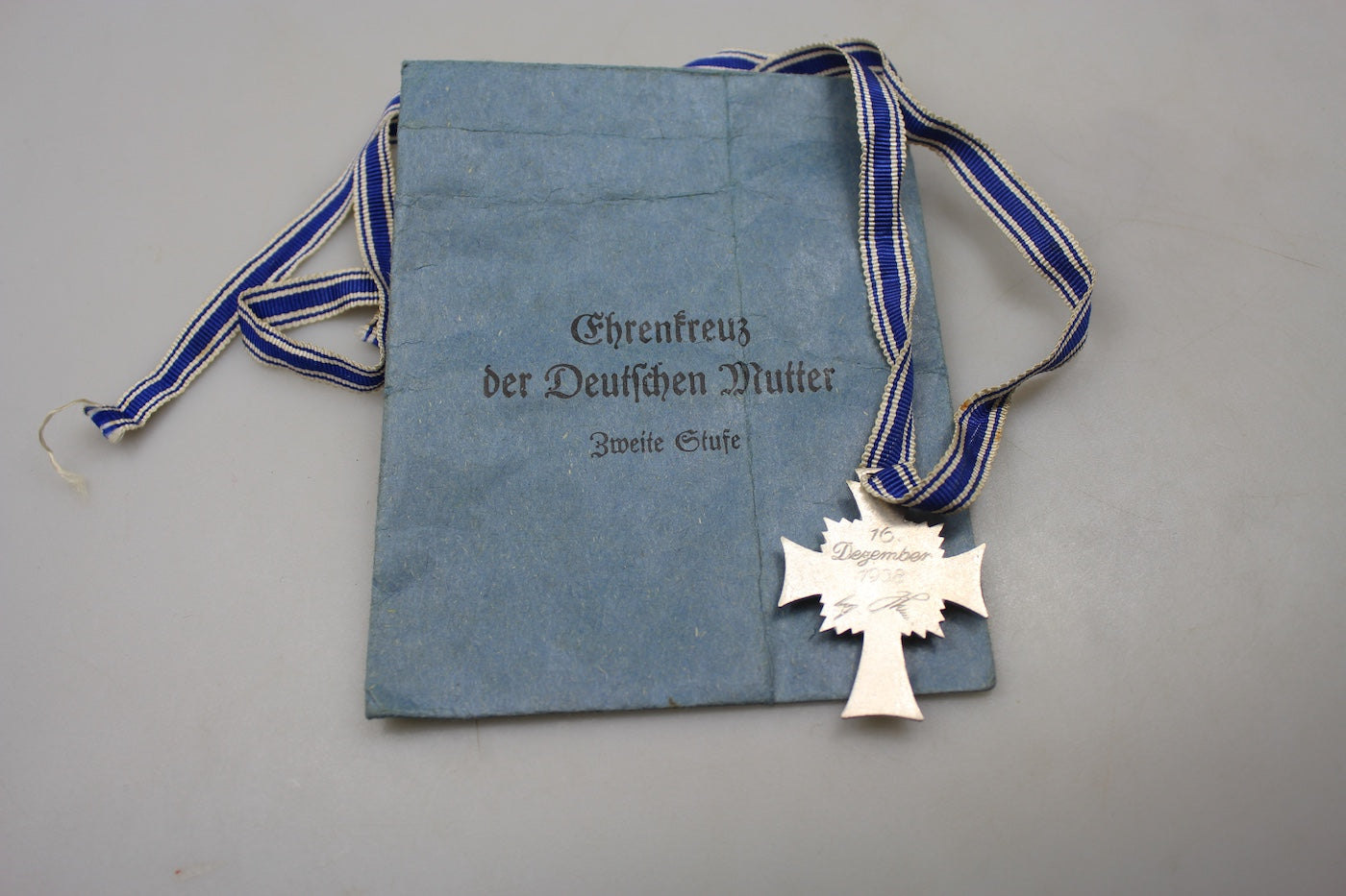 Mutterkreuz 2^ Classe “silver con busta in carta