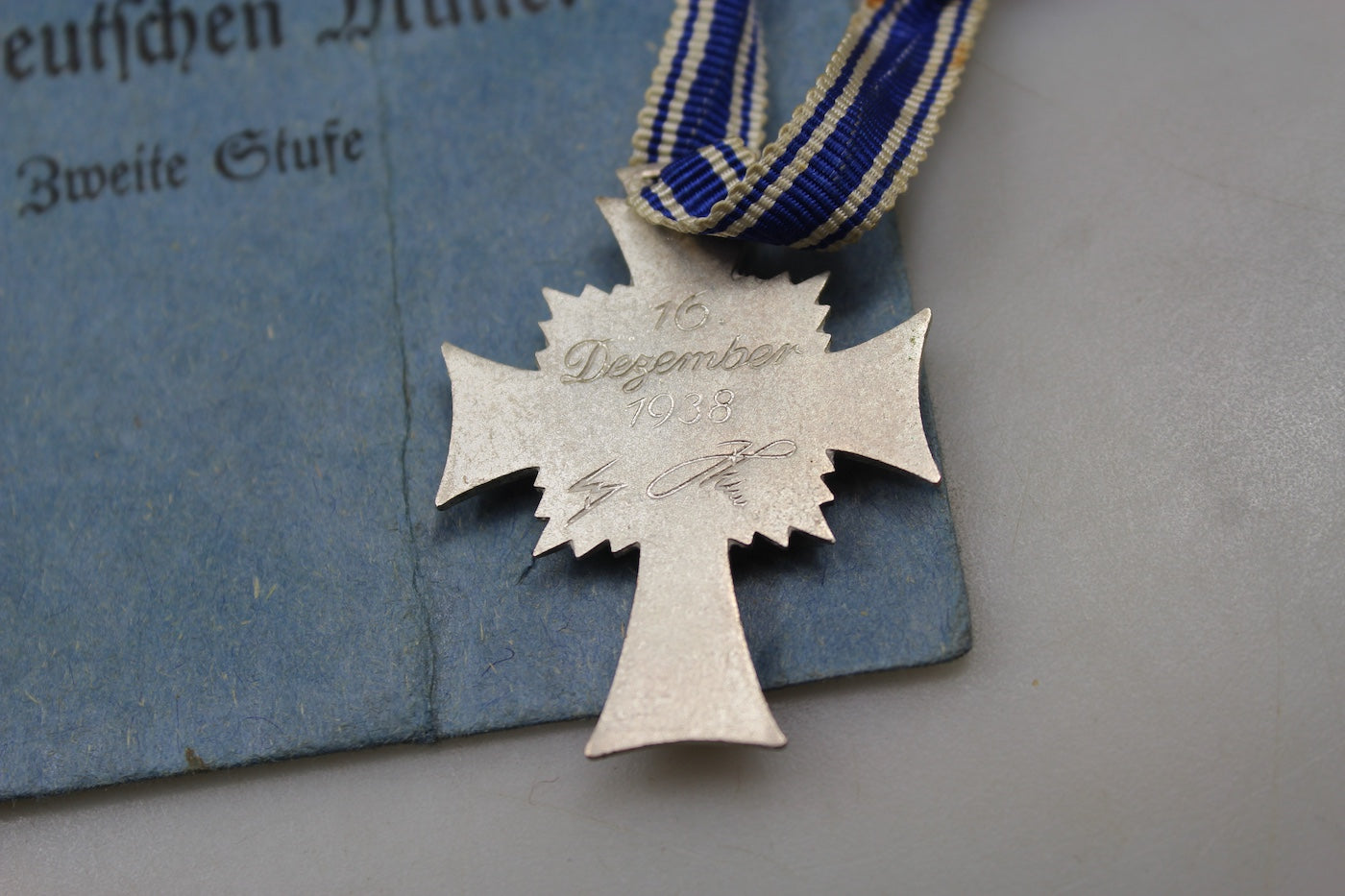 Mutterkreuz 2^ Classe “silver con busta in carta