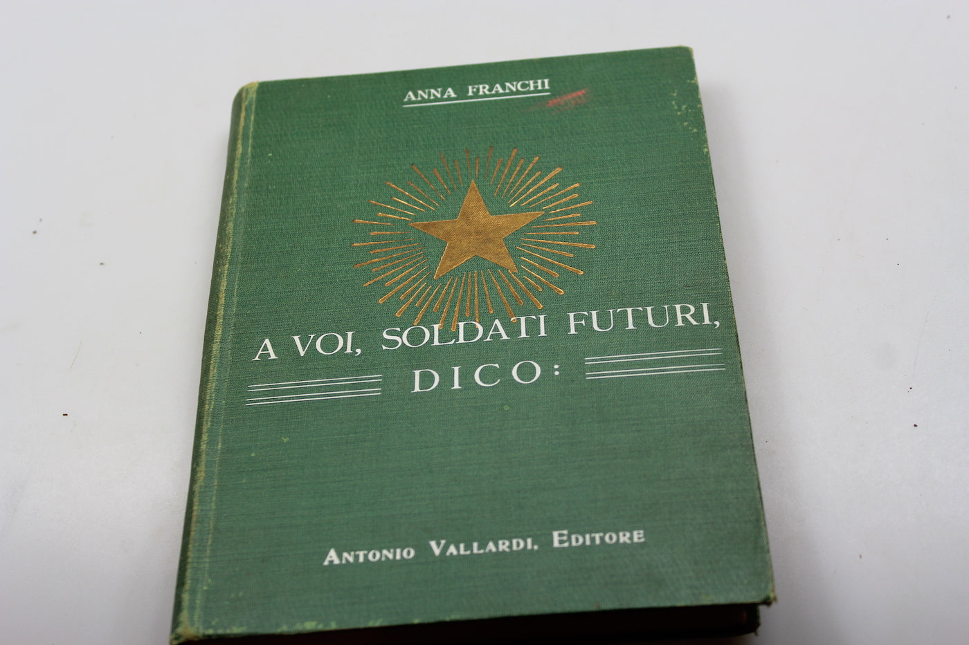 "A voi Soldati futuri dico: La Nostra guerra" - Anna Franchi - 1916