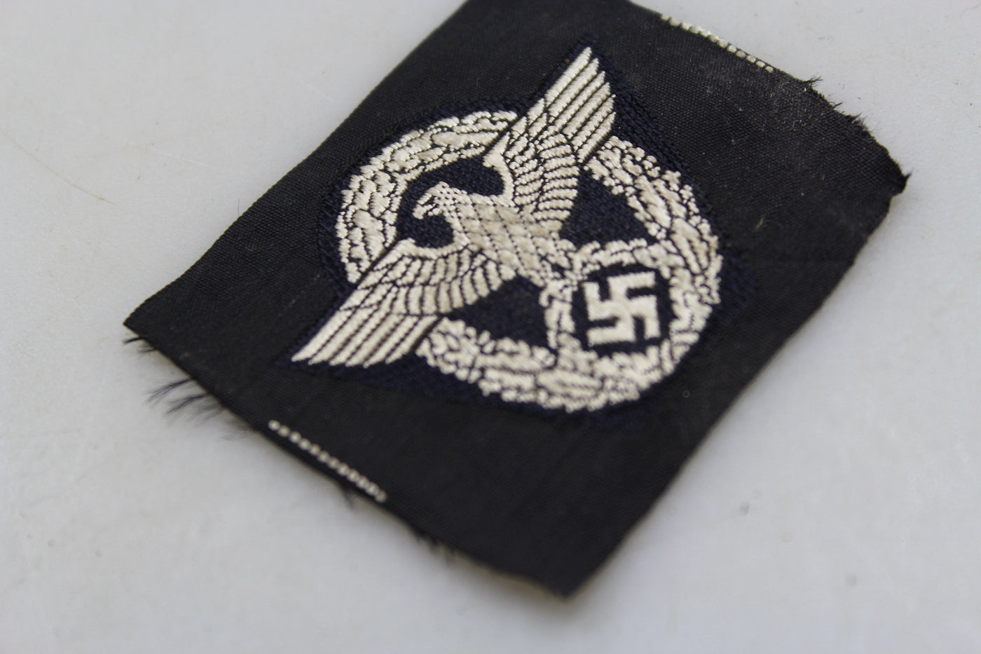 Fregio copricapo truppa Polizei WW2