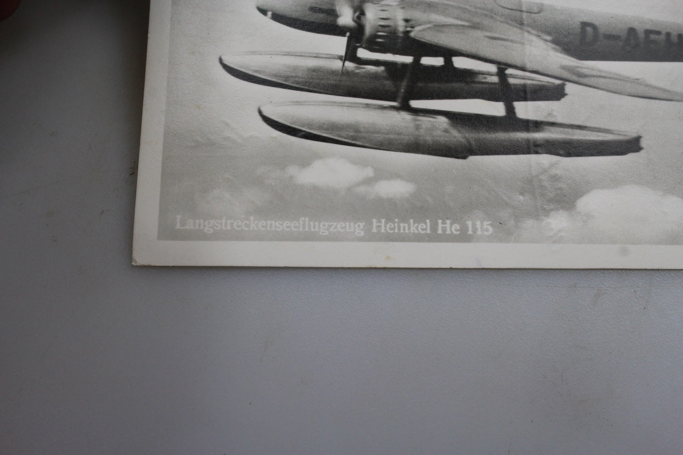 Cartolina postale un Heinkel HE-115