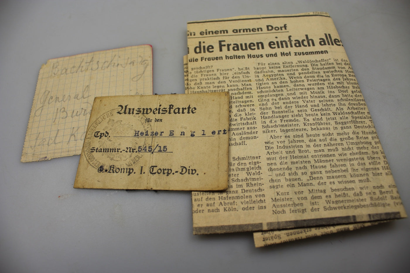 Arbeitsbuch + Vaterlandische Front anni 30/40, foto 7