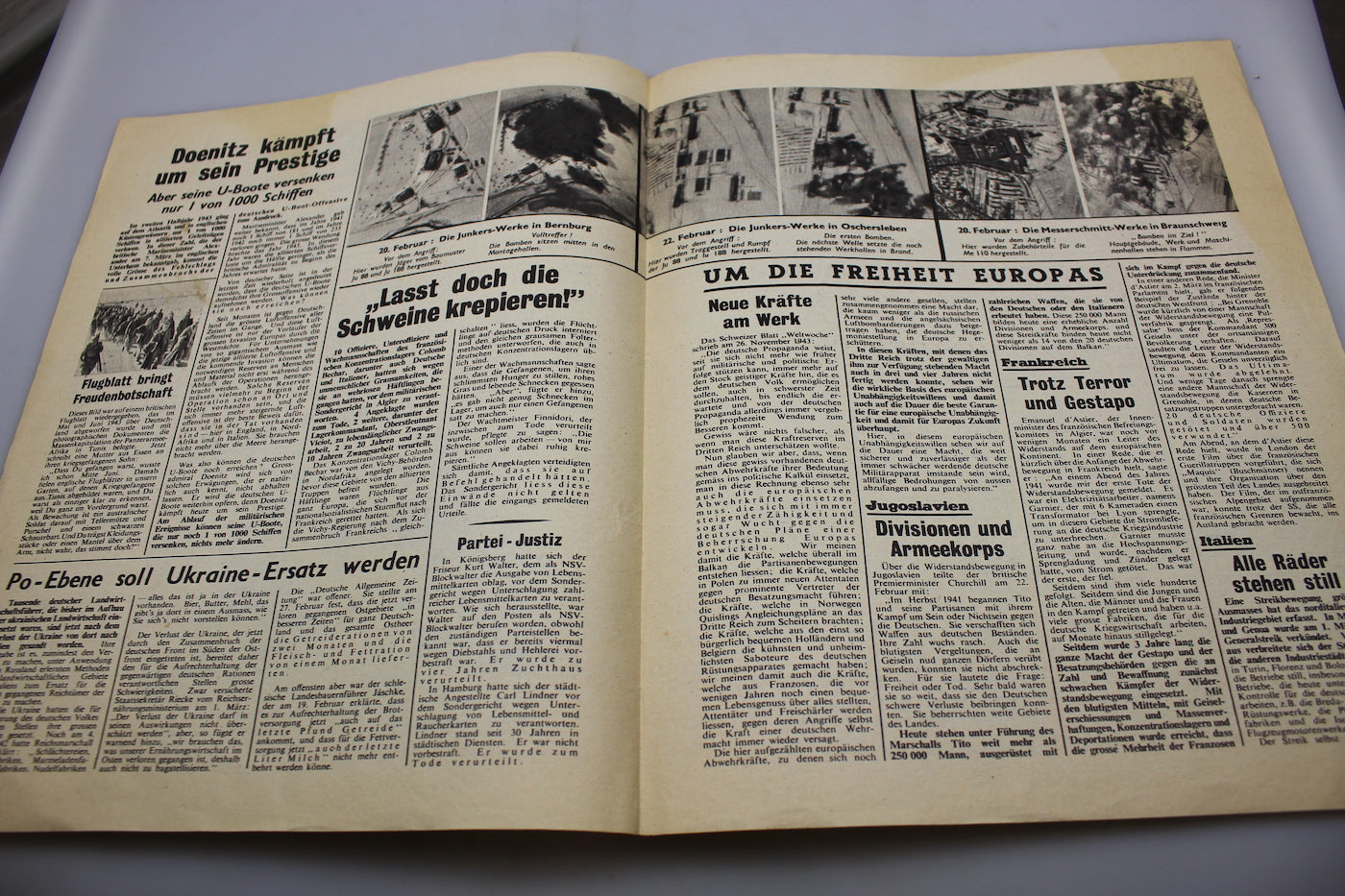 “Luftpost”; – 10 Marzo 1944 – Giornale di propaganda Alleato