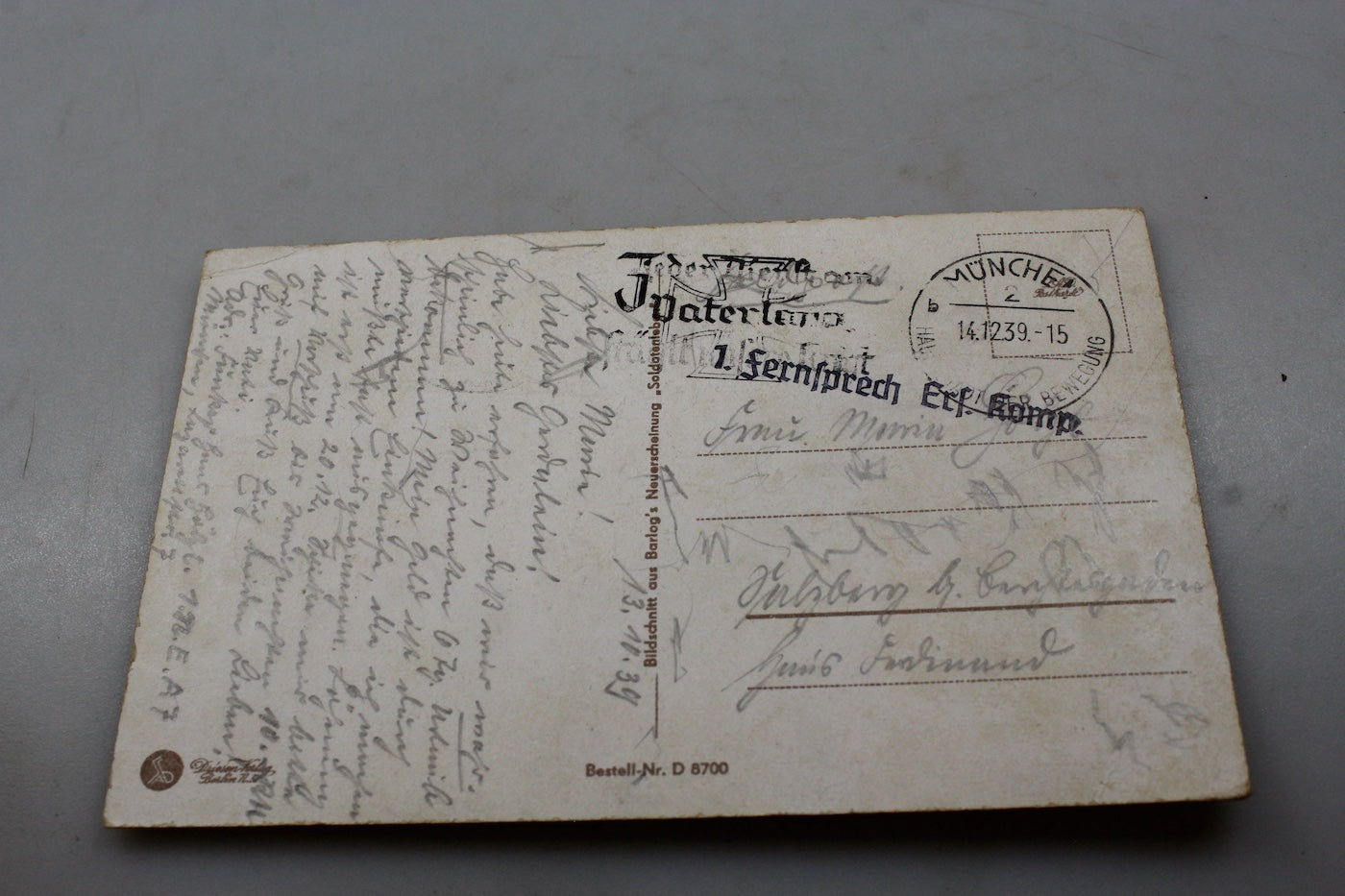 Cartolina postale "satirica" WH WW2, foto 2