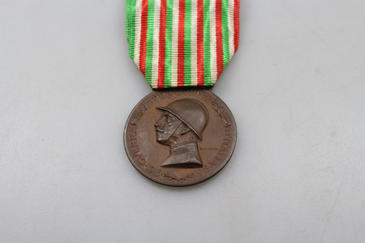 Medaglia " Coniata nel bronzo nemico" WW 1