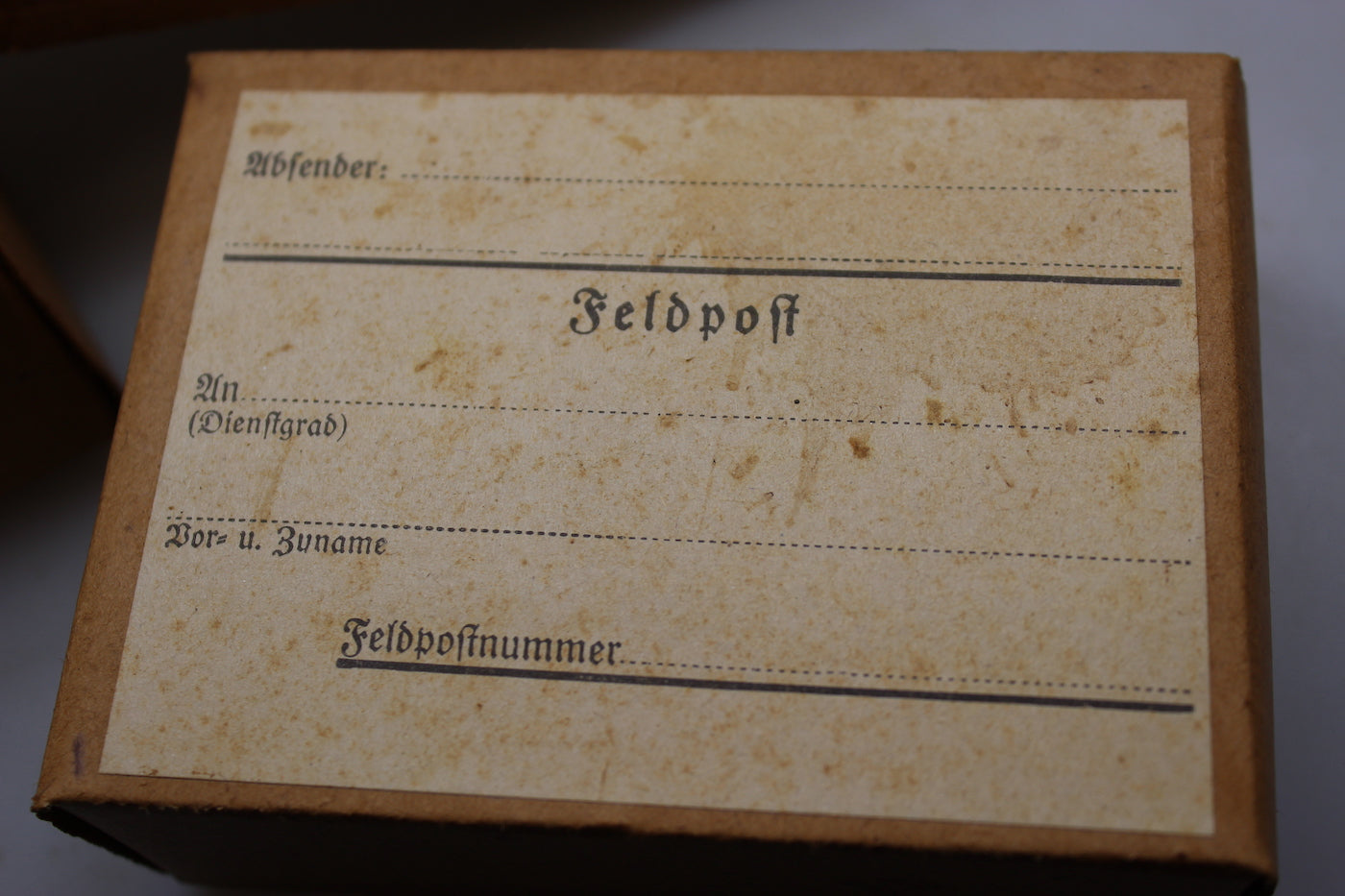 Set pacchetti Feldpost WW2