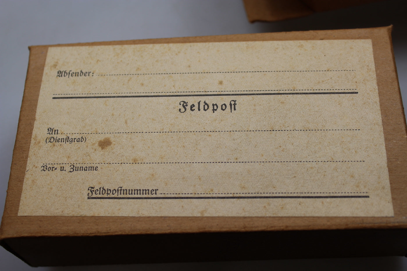 Set pacchetti Feldpost WW2
