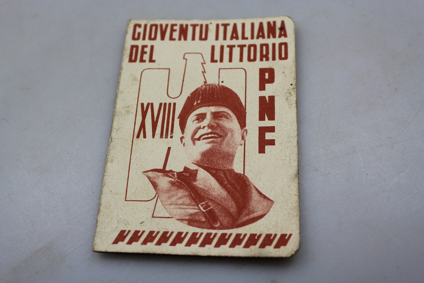 Tessera " Piccola Italiana " XVIII°