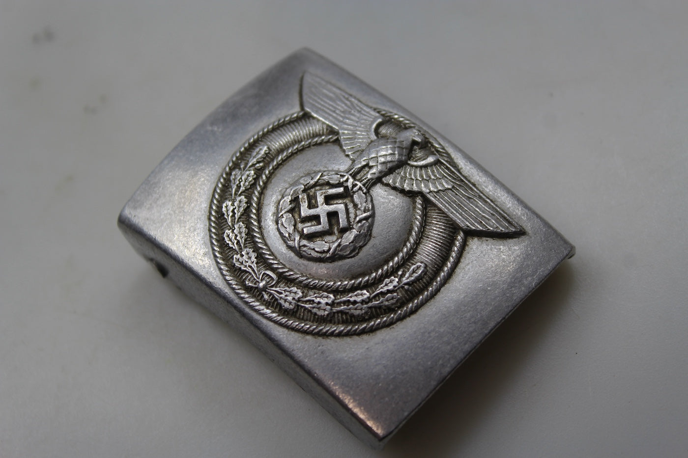 Fibbia Wehrmannschaften in alluminio WW2