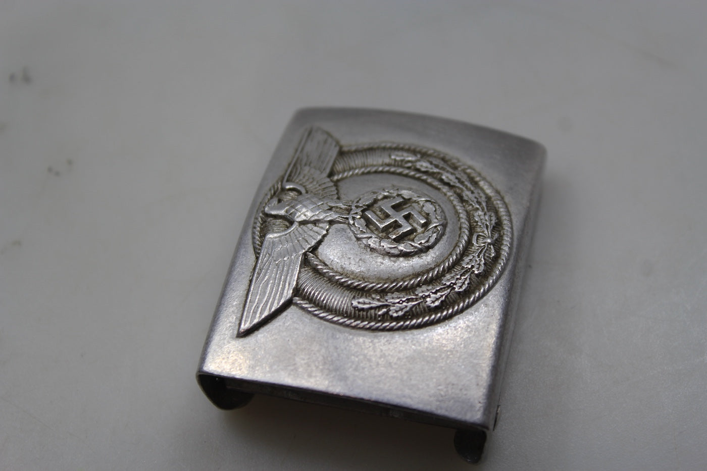 Fibbia Wehrmannschaften in alluminio WW2