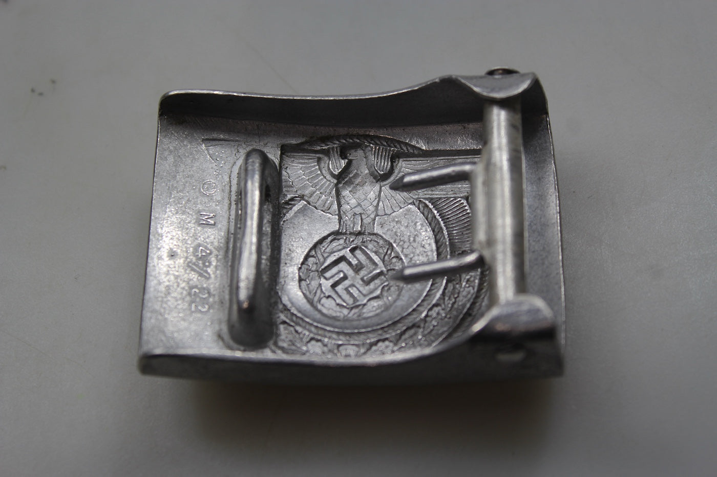 Fibbia Wehrmannschaften in alluminio WW2