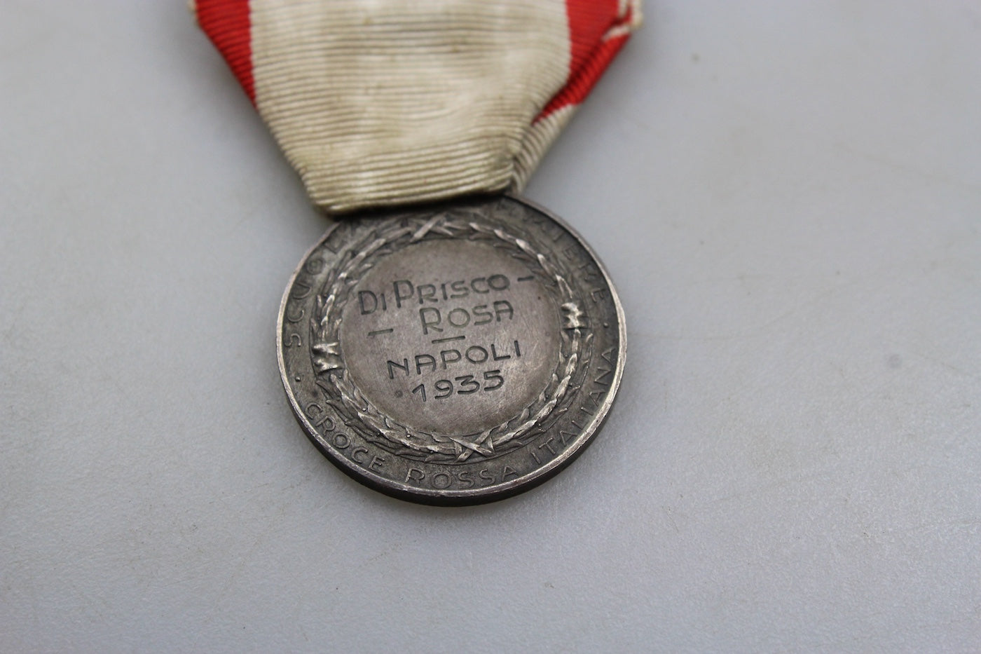 Medaglia Croce Rossa Italiana - Napoli 1935