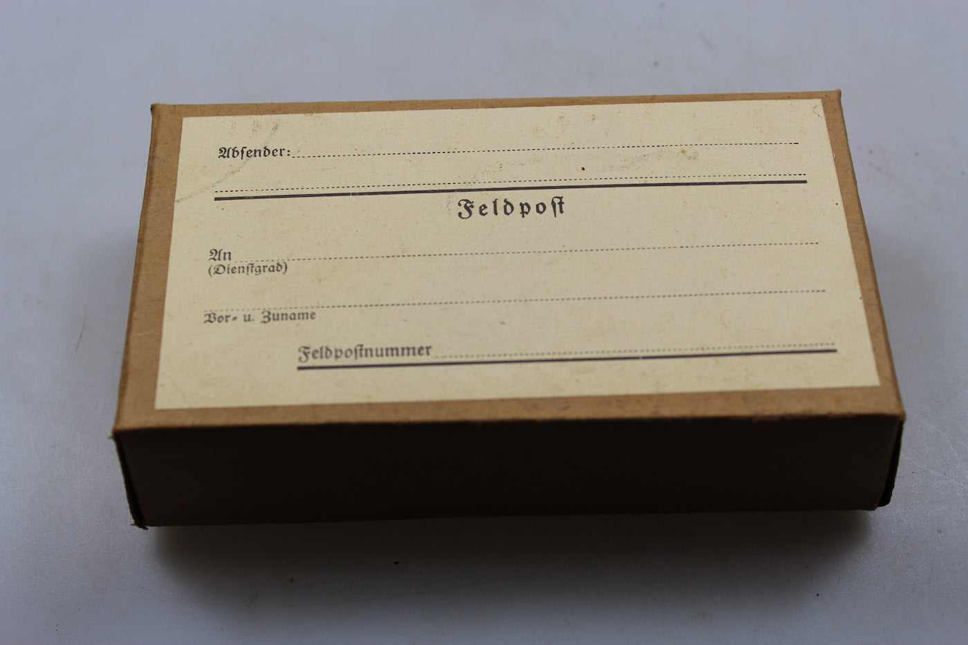 Pacchetto Feldpost WW 2