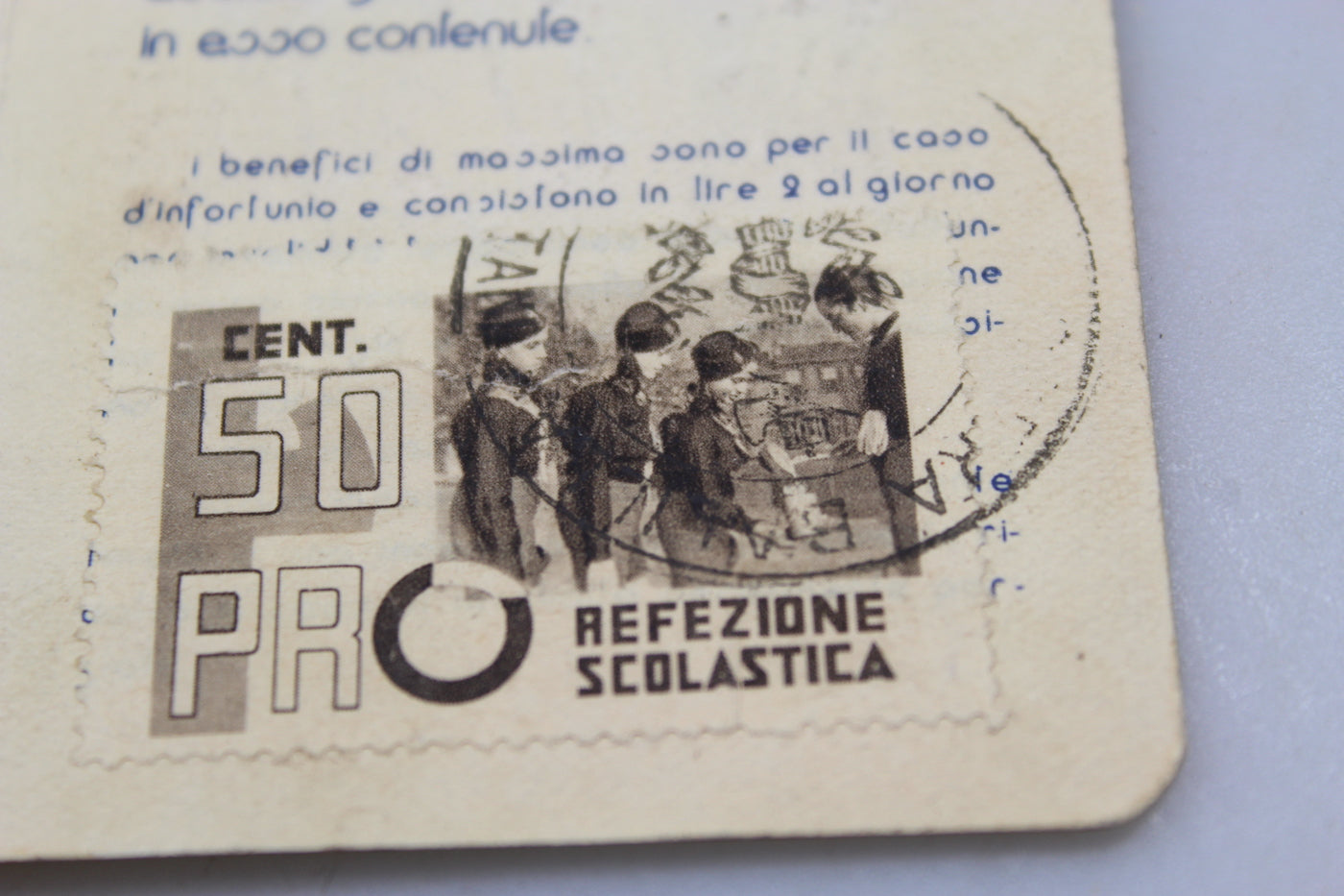 Tessera ONB - XIII° E.F.