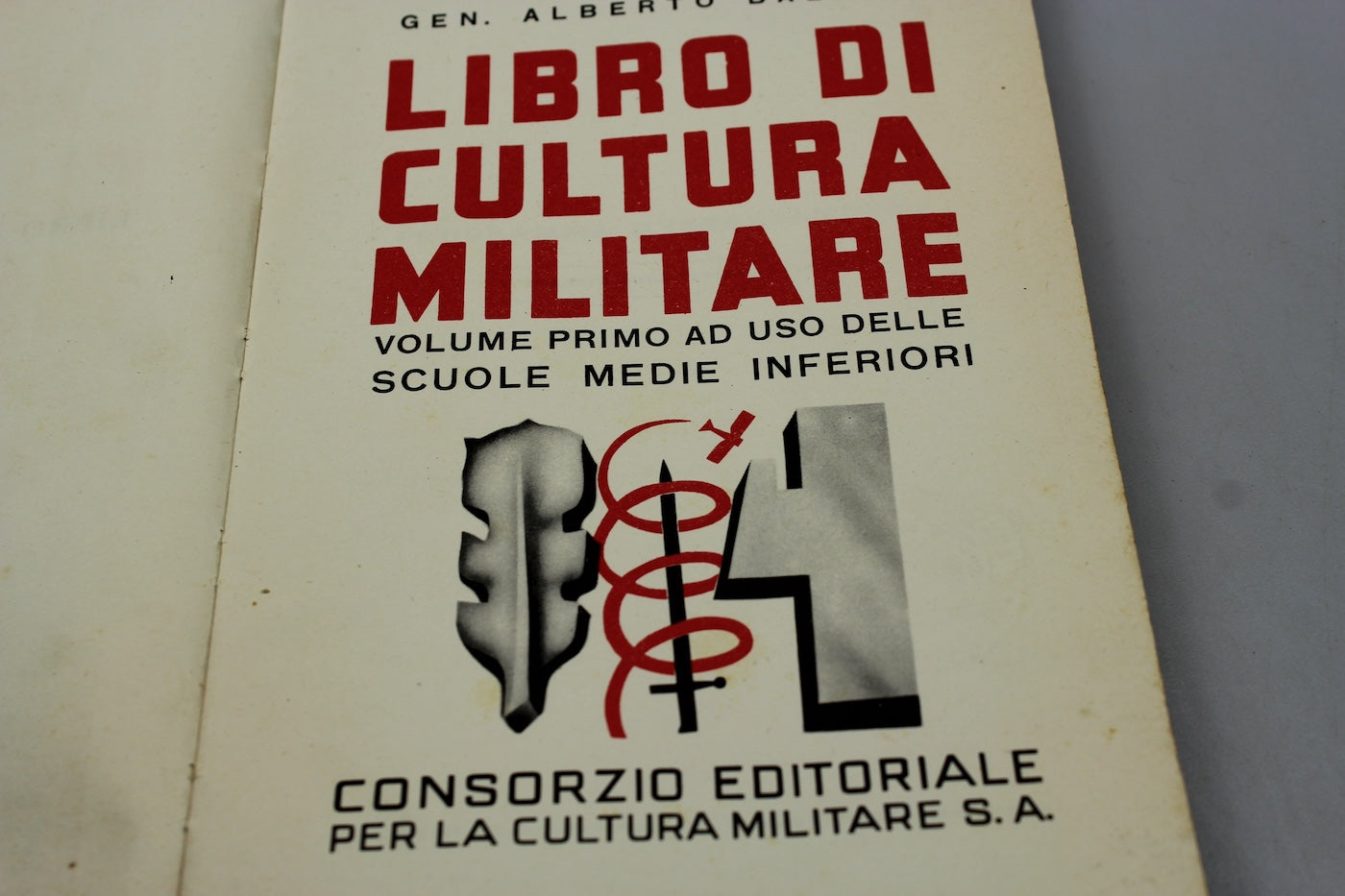 "Il libro di cultura militare" - Vol.1 - anno XIX° EF