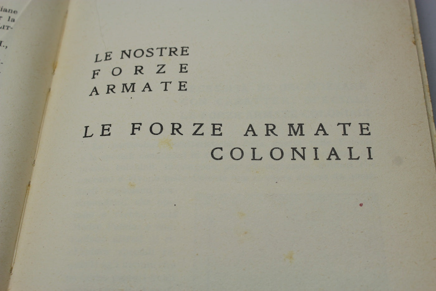 "Il libro di cultura militare" - Vol.1 - anno XIX° EF
