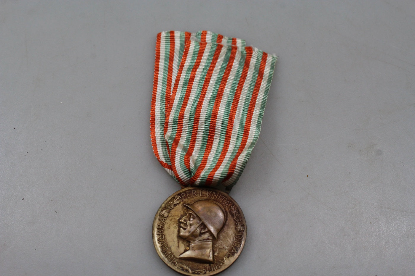 Medaglia "Coniata nel bronzo nemico" WW1