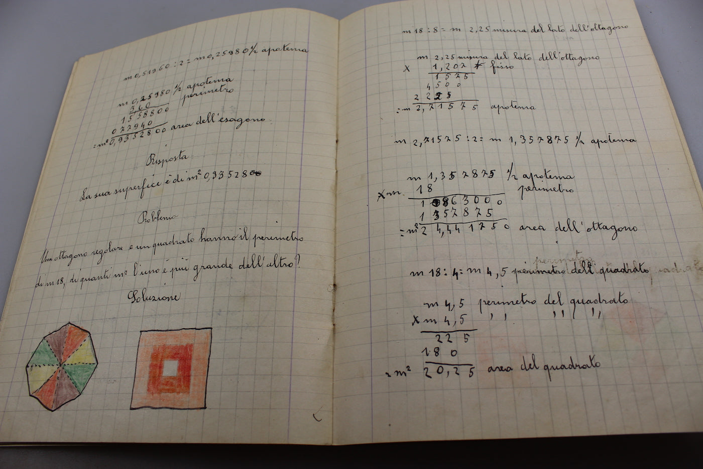 Quaderno scolastico del Ventennio sul colonialismo italiano, foto 2