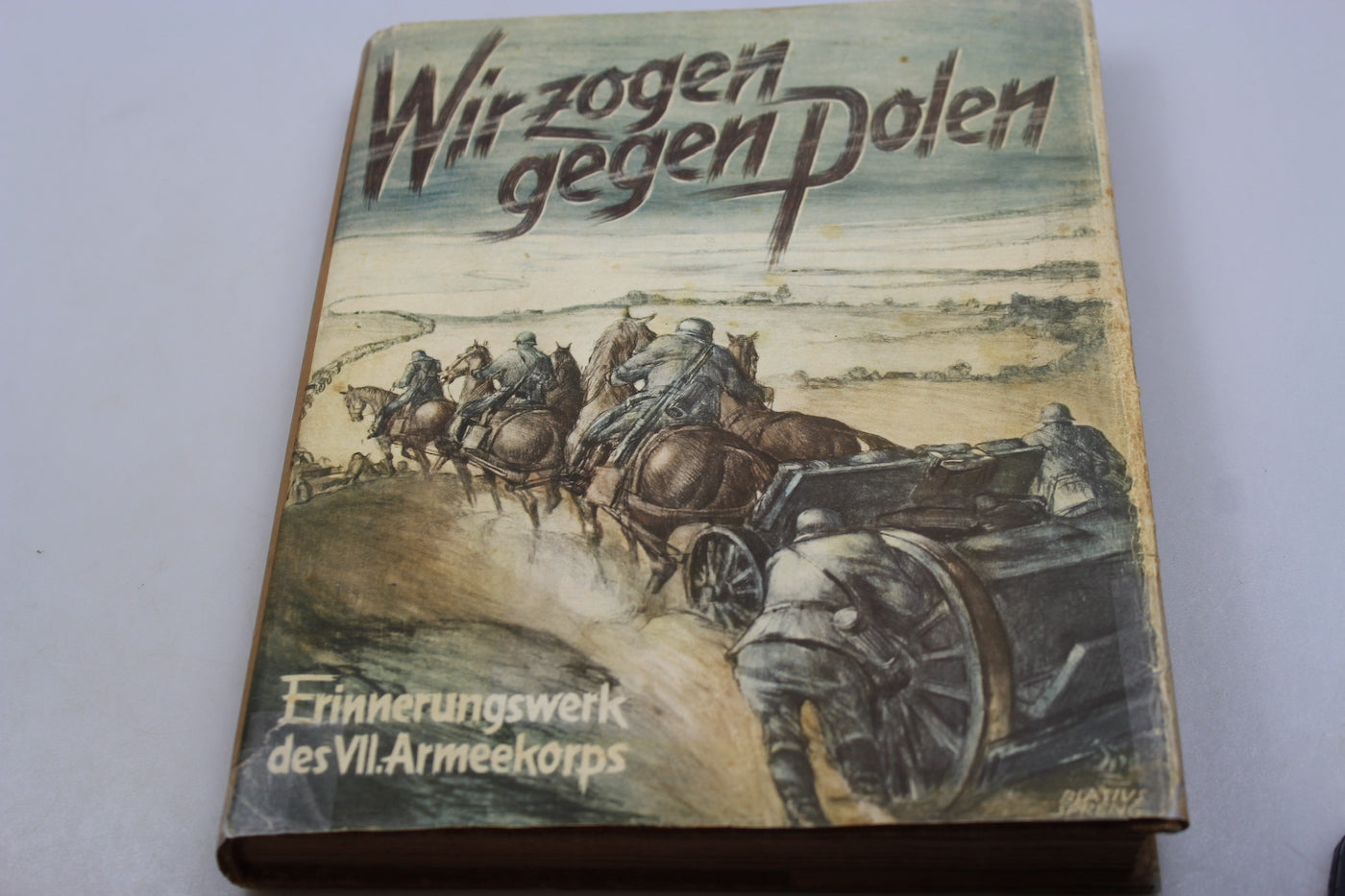 "Wir zoger gegen Polen" Autografo Gauletier Josef Wagner