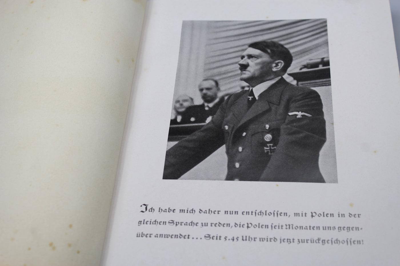 "Wir zoger gegen Polen" Autografo Gauletier Josef Wagner