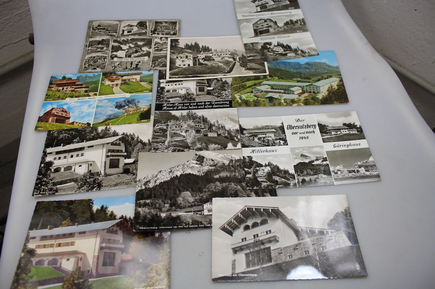 #11 cartoline postali postwar area Berghof