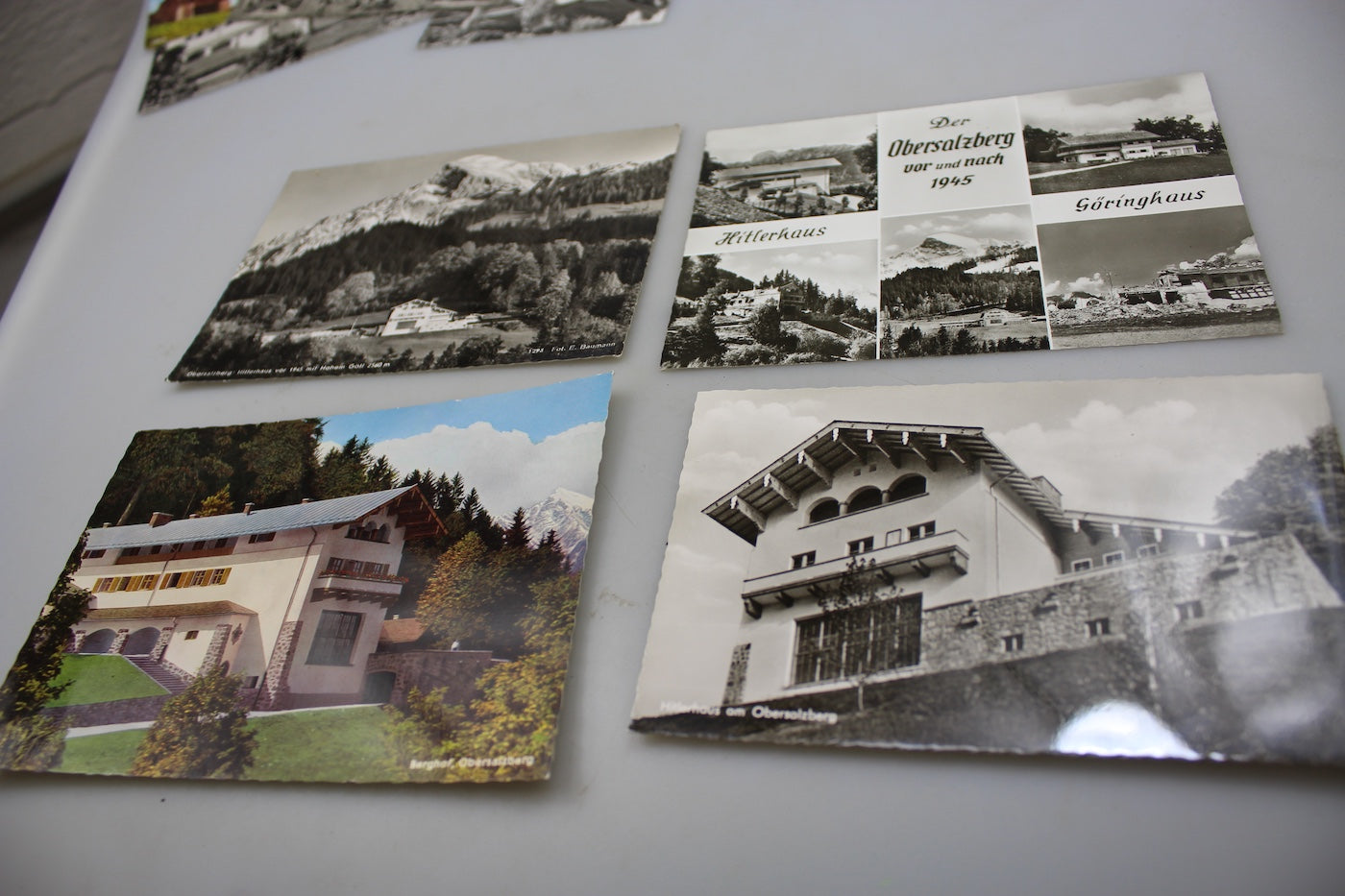 #11 cartoline postali postwar area Berghof