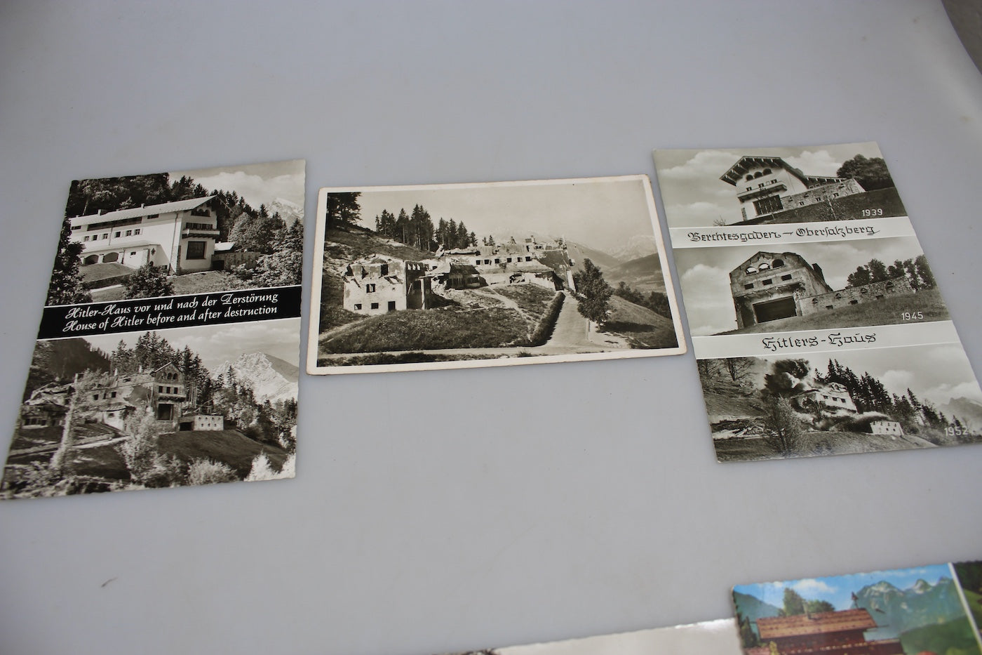 #11 cartoline postali postwar area Berghof