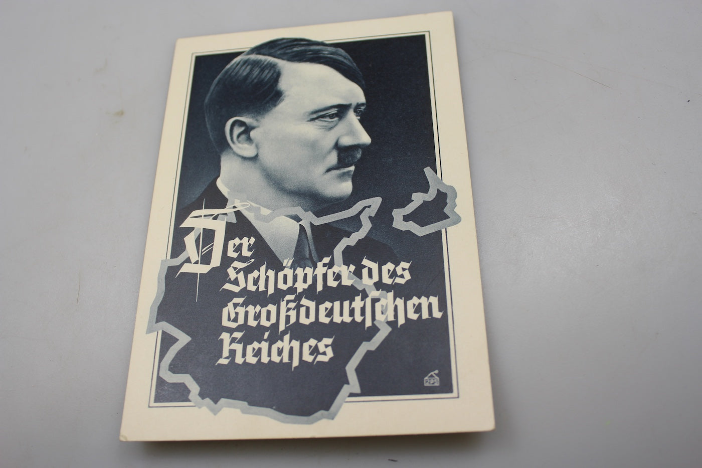 Cartolina postale "Der Schopfer des Grossdeutschen Reiches"
