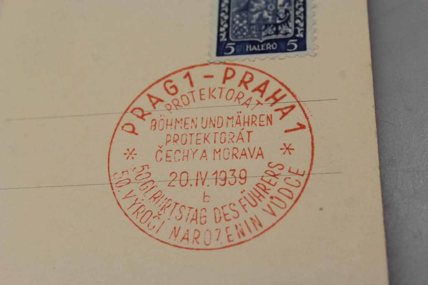 Cartolina postale "Der Schopfer des Grossdeutschen Reiches"