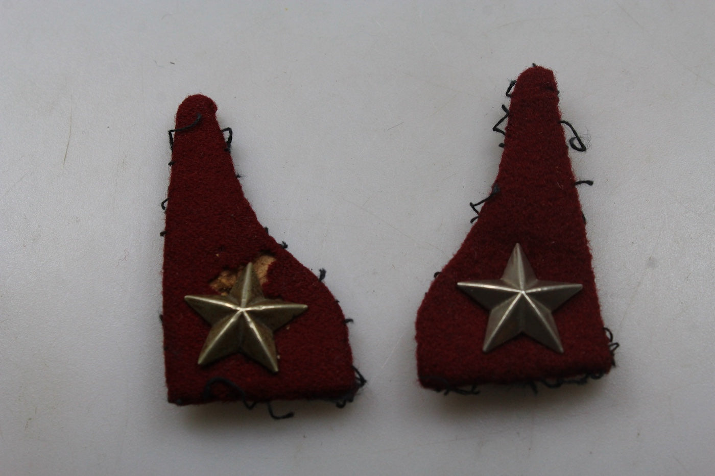 Coppia mostrine truppa Sanità REI WW2