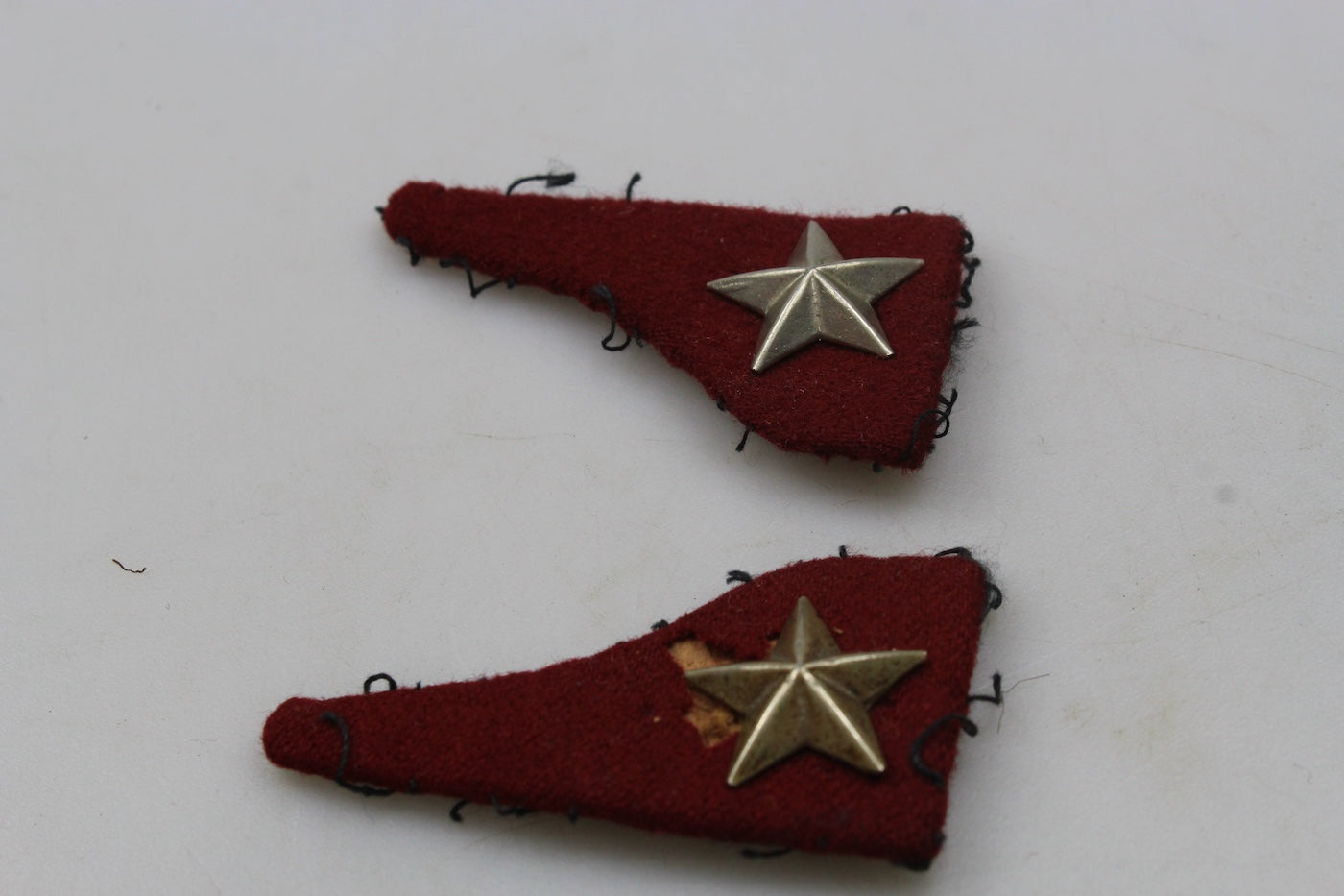Coppia mostrine truppa Sanità REI WW2, foto 2