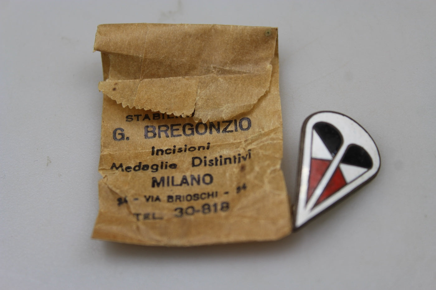 Pin smaltato I°Fallschirmkorps in Italia