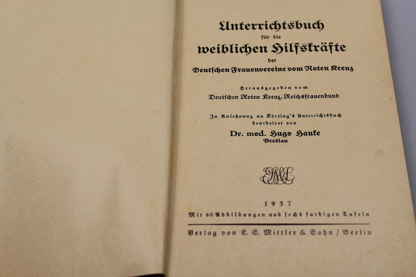 Manuale illustrato a colori DRK - 1937