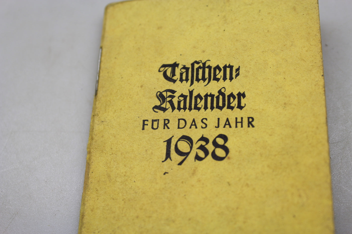 Taschen-Kalender 1938