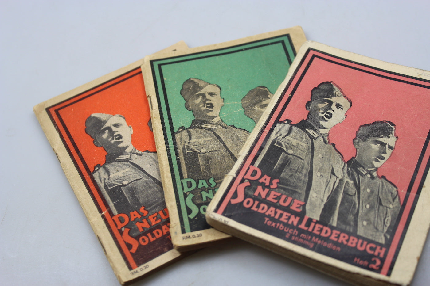 "Das neue soldaten Liederbuch" Volume 1,2 e 3