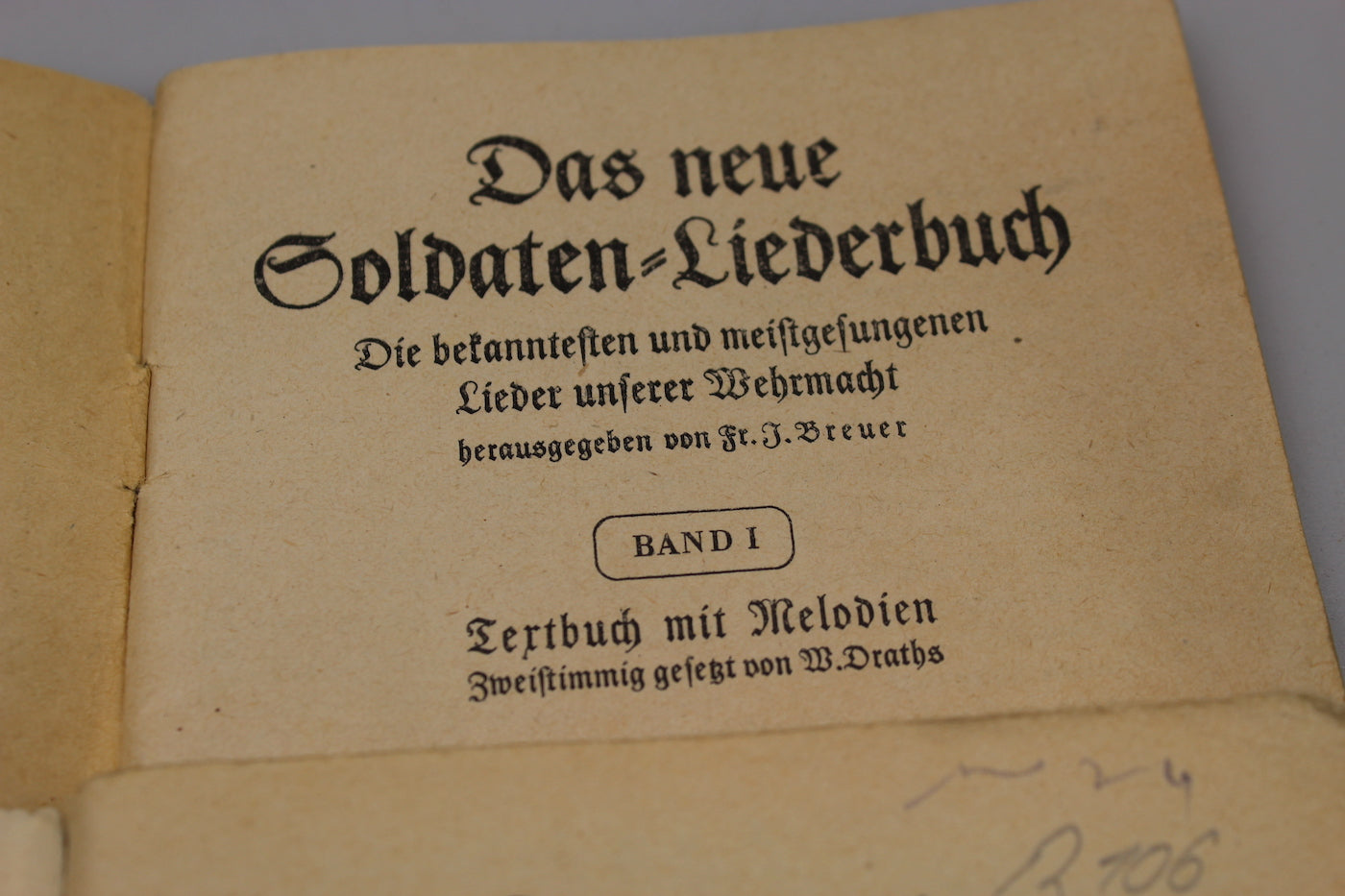 "Das neue soldaten Liederbuch" Volume 1,2 e 3