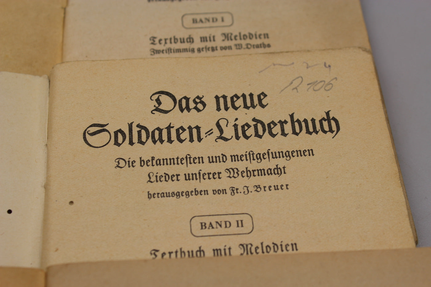 "Das neue soldaten Liederbuch" Volume 1,2 e 3