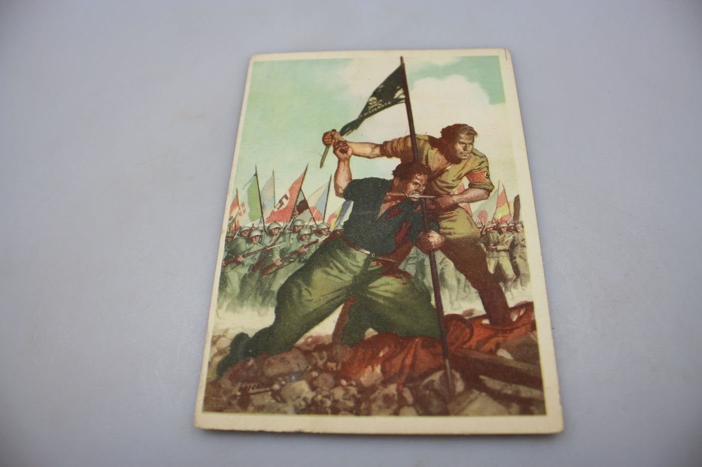 Cartolina postale truppe dell'Asse