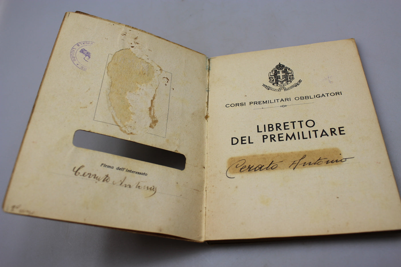 MVSN  "il Premilitare" XIII°