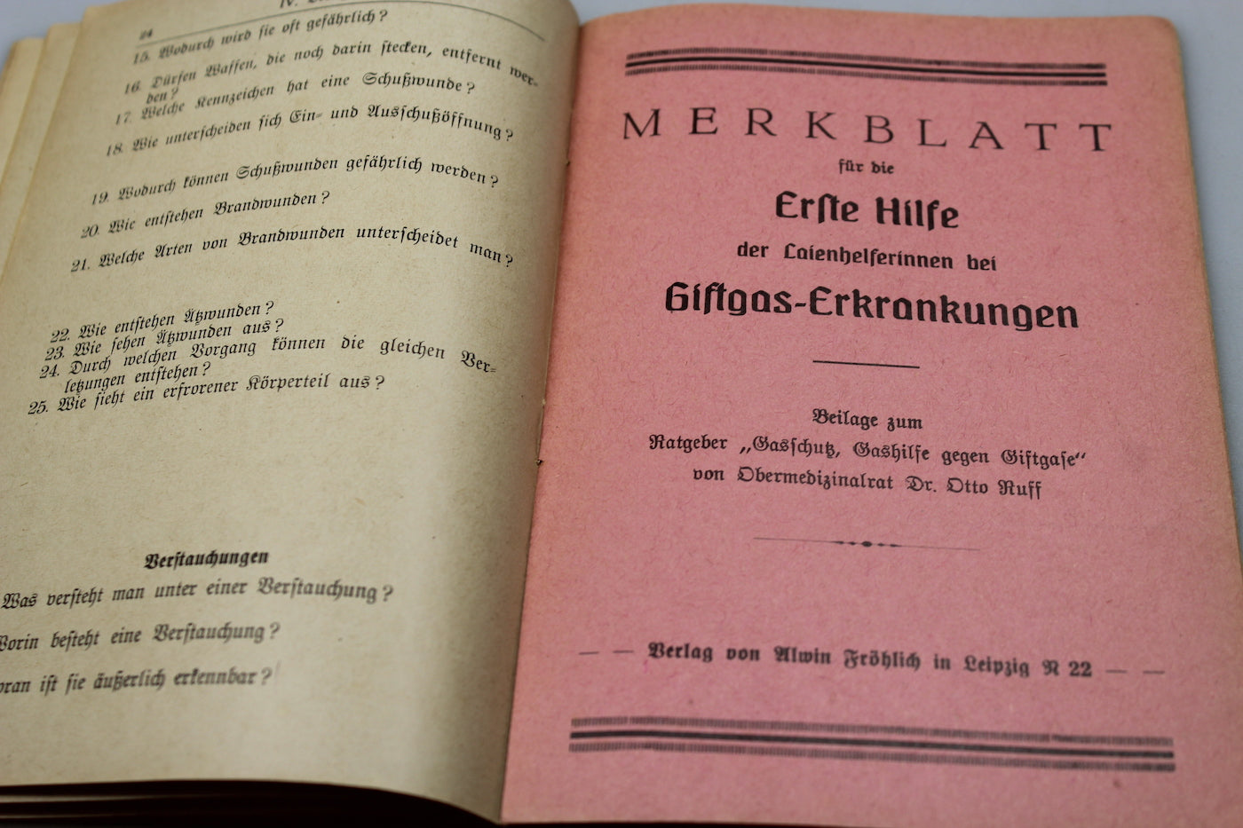 Manuale tascabile DRK - 1941