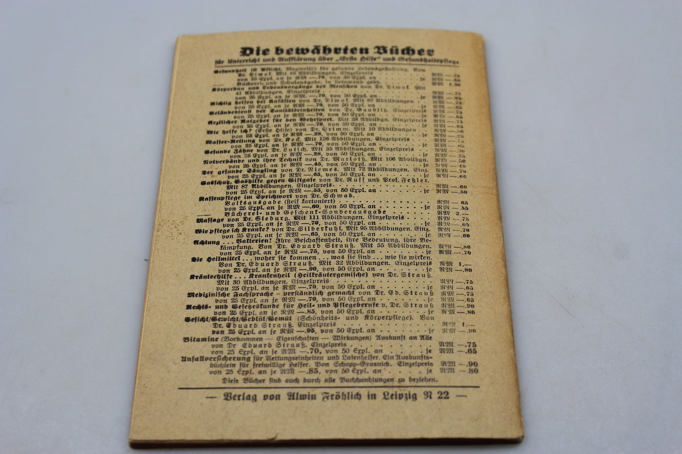 Manuale tascabile DRK - 1941