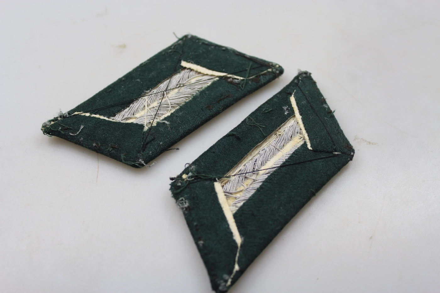 Coppia mostrine Ufficiale Fanteria Heer WW2