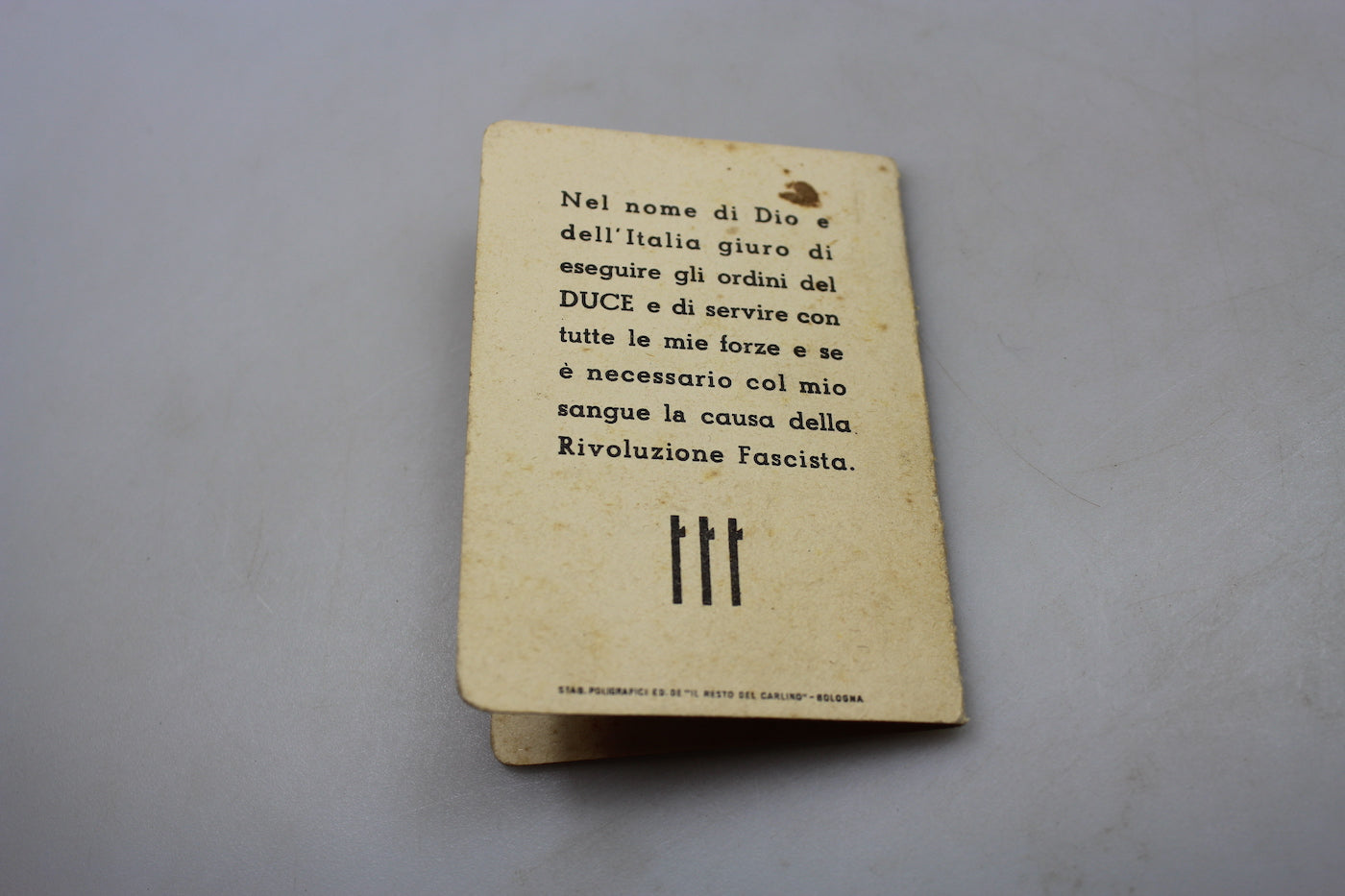 Tessera GIL "Piccola Italiana"